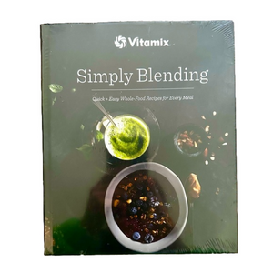NEW SEALED - Vitamix Simply blending hardcover book with DVD